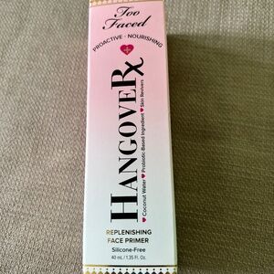 Too Faced Hangover Rx Repleneshing Face Primer 40 ML/1.35 oz. New in box!